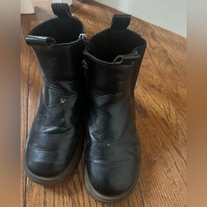 Kids Black Boots